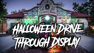 Grants Farm Drive Through Halloween Display 2020