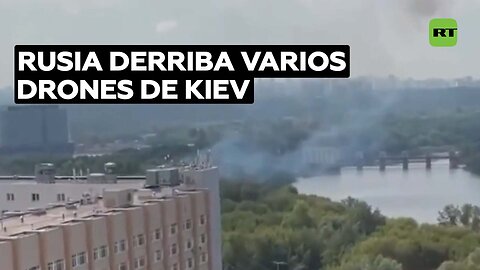 Las FF.AA. rusas derriban varios drones de Kiev