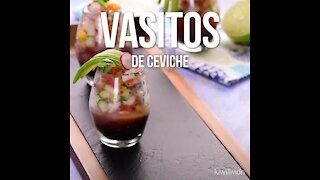Cups of Ceviche