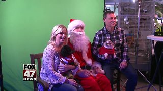 Santa photo-op for pets