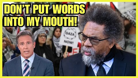 Cornel West "Don't Put WORDS Into My Mouth" (clip)