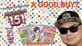 Cool Unboxing: Opening Indonesian Pokémon 151 Booster Boxes! #pokemonbooster #pokemon151 #giveaway