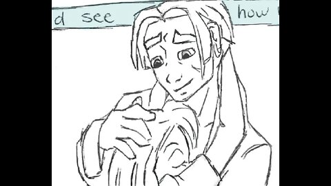 Jim Hawkins and Ariel Fan Comic (AI Dub)