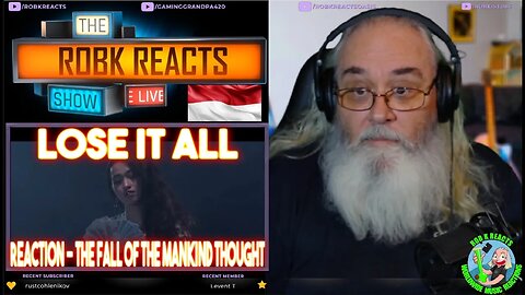 Lose It All Reaction Indonesia - The Fall of The Mankind Thought - First Time Hearing - Requested