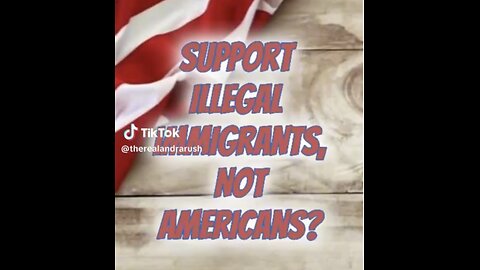 ASL/Captioned - Why support illegal immigrants, not Americans?