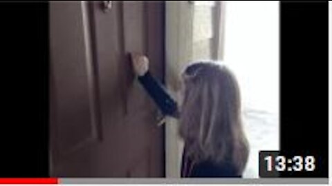 Door to Door Soul Winning: Cleburne, TX. "4-yr old daughter begins the work of the Lord!"