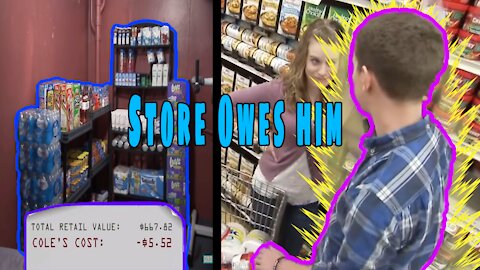 Extreme Couponing | The Store OWES Him Money