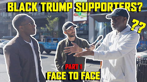 What Are Your Thoughts About Black Trump Supporters? Part 1 | Face to Face w/ Amir Odom