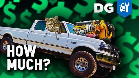 How Much Did Our CAT 3126 swapped Ford F350 Cost? | #FTreeKitty