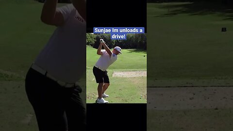 Sunjae Im unloads a driver! #sunjaeim #koreangolf #tomgillisgolf