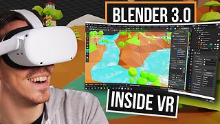 How To Setup Blender 3.0 To Use In VR | Quest 2 & Steam VR