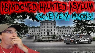 OVERNIGHT INSIDE HAUNTED ABANDONED ASYLUM! GHOST CAUGHT ON CAMERA!