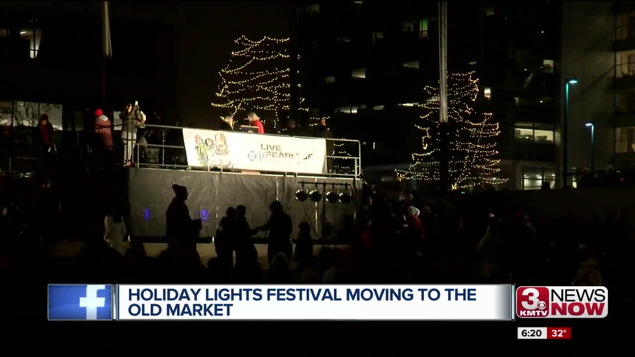 Holiday Lights Festival Moving to the Old Market