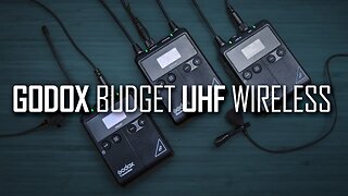 Godox WMicS1 Dual Channel Wireless Microphone System - Budget Consumer Grade System