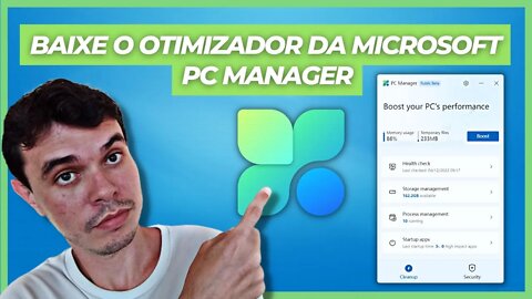 COMO BAIXAR O OTIMIZADOR DA MICROSOFT (PC MANAGER)