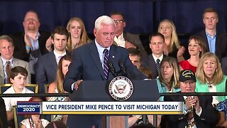 Vice President Mike Pence coming to Michigan