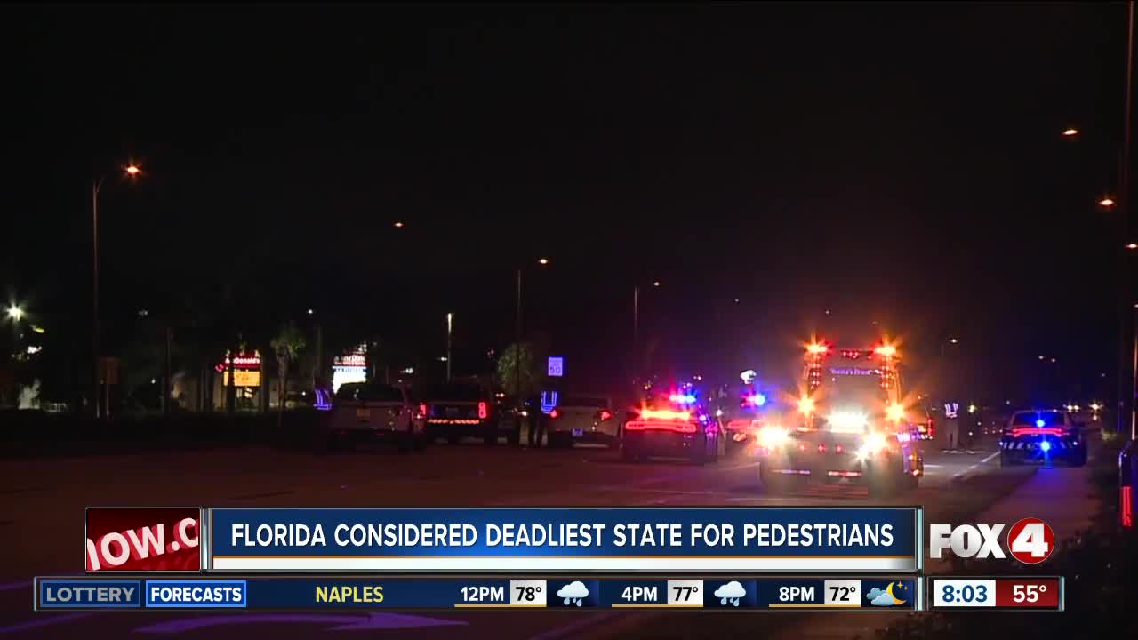 Growing concern over pedestrian fatalities in Florida
