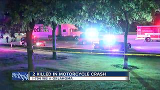 2 killed in motorcycle crash on I-794