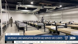 Brundage Lane Navigation Center has served 545 clients
