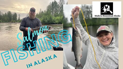Salmon Fishing in Alaska #alaska #salmon #cohosalmon #fishing