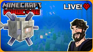 Let's RAID an OCEAN MONUMENT in Hardcore Minecraft Survival World / Live Stream [S5 | EP27]