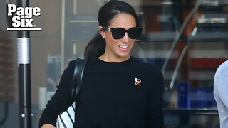 Meghan Markle steps out in tailored shorts, symbolic brooch following veterans visit