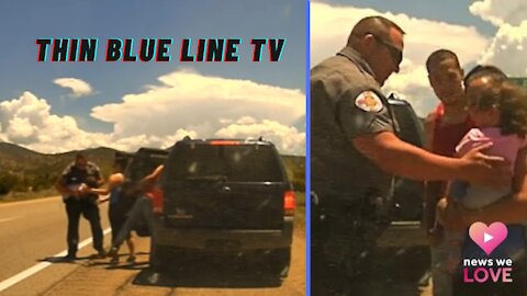 DASHCAM: Santa Fe County Deputy Heroically Saves Chocking Baby On Side Of The Highway