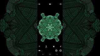 Tangle app on Android: perfect symmetry #12
