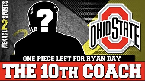 Ohio State Football Coach Ryan Day on his 10th Coach!