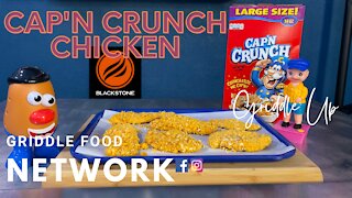 Cap'n Crunch Chicken on the Blackstone Griddle | Griddle Food Network