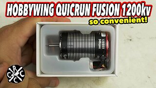 Hobbywing Quicrun Fusion 1200kv Brushless Motor and ESC Combined