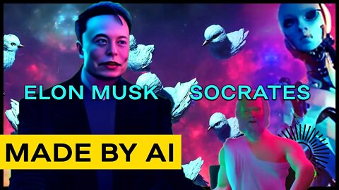 AI CREATED Elon Musk and Socrates On Talk show