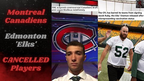 Montreal Canadiens Have Their Draft Pick Suspended | CFL Blacklists Player For Coof Reasons