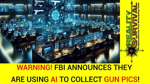 So IT BEGINS! -- FBI Starts USING AI To Collect GUN PICS