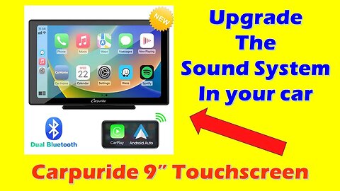 9 inch Touch Screen Audio Interface - Upgrade Your Classic Car Sound System