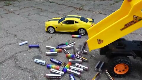 Yellow Bumblebee Transformer Toys - Car Toys Kid #2