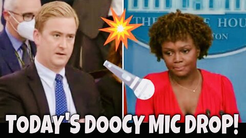 DOOCY MIC DROP🤜🎤on Karine Jean-Pierre