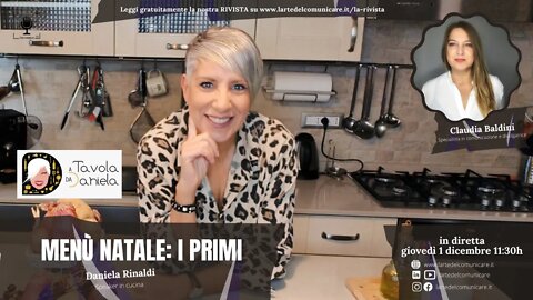 Menù di Natale: i primi - Daniela Rinaldi