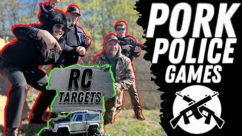 Using RC Cars As Targets!! | Pork Police Games 1!