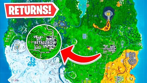 *NEW* RETAIL ROW Returning In Fortnite! (New Map!)