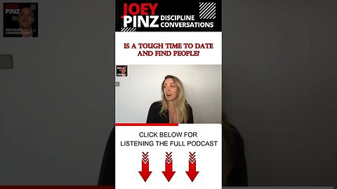 #229 Jamie Date: Dating Coach for Men| Joey Pinz Discipline Conversations #shorts