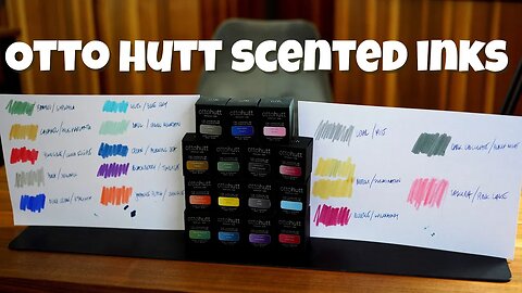 SCENTED INKS of OTTO HUTT !