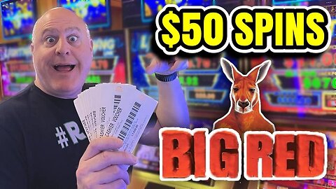 The MAX BET Slot King Will Never Back Down to a Challenge! ☆ High Limit Big Red Slots
