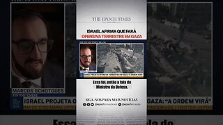 Israel afirma que fará ofensiva terrestre em Gaza