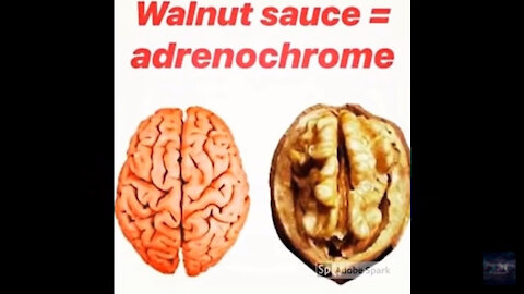 Black Adrenochrome aka WALNUT SAUCE! They eat our babies!