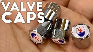 Maserati Logo Valve Stem Caps Review