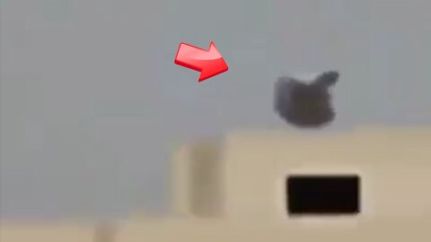 Strange UFO speeding and floating above a residential area [Space]