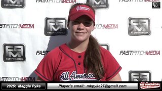 2025 Maggie Pyke 3.6 GPA - Slapper and Outfielder Softball Recruiting Skills Video - AASA McCafferty