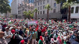 South Africa stands against baby killers and in favor of Palestine