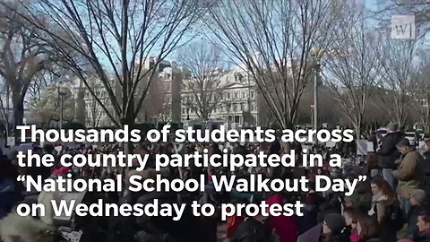 Camera’s Catch What Students' Real Mission Was During National Walkout Day